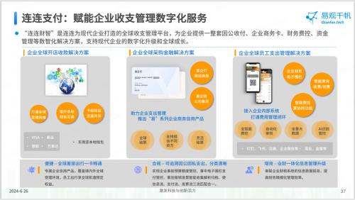 中國第三方支付市場(chǎng)專題分析2024 連連支付位列企業(yè)數(shù)字化服務(wù)第一陣營